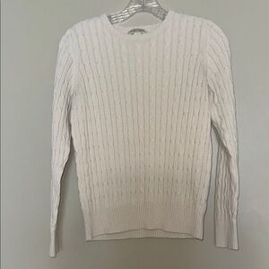 St. John's Bay White Crew Neck Sweater